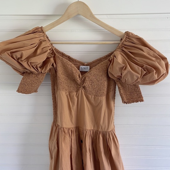 S/w/f puff sleeve dress - Picture 5 of 7